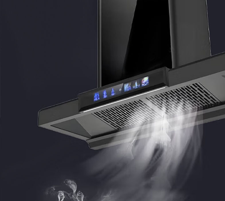 O19H11 top suction European style high suction range hood 